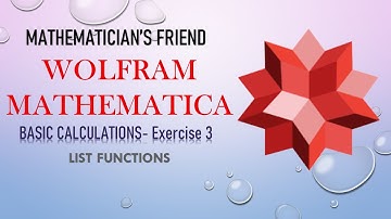 List Functions | Wolfram Mathematica Tutorial|