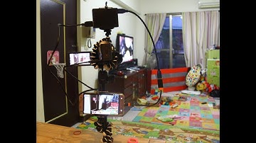 camcorder be livestreaming facebook live with android phone by FEBON180 UVC hdmi capture card