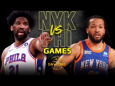 New York Knicks vs Philadelphia 76ers Game 5 Full Highlights 