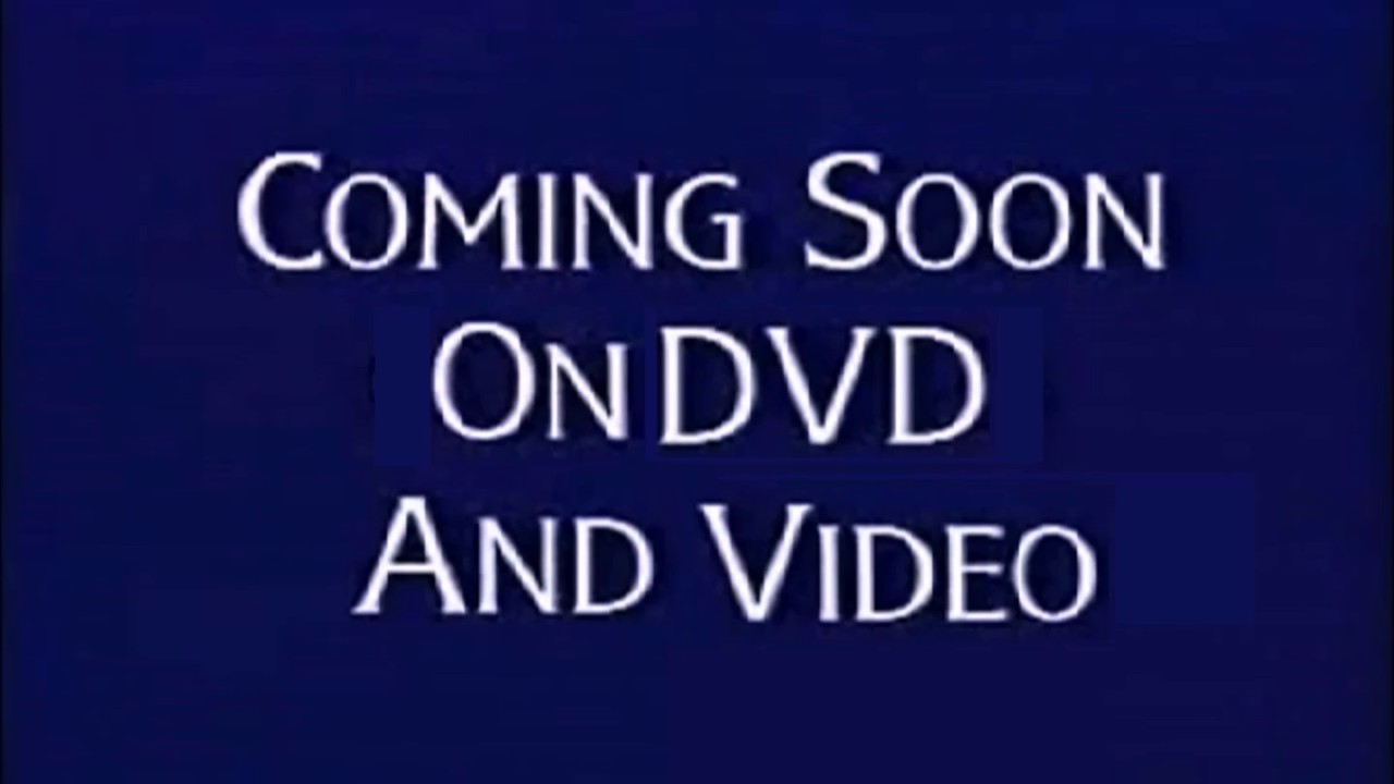 ZoomIn Coming Soon on DVD & Video 1998 Logo (Rare) YouTube