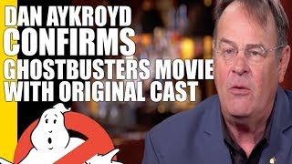 Celebrity New Ghostbusters 3 Reunion Movie Being Written, Dan Aykroyd talks to Dan Rather! Wealth