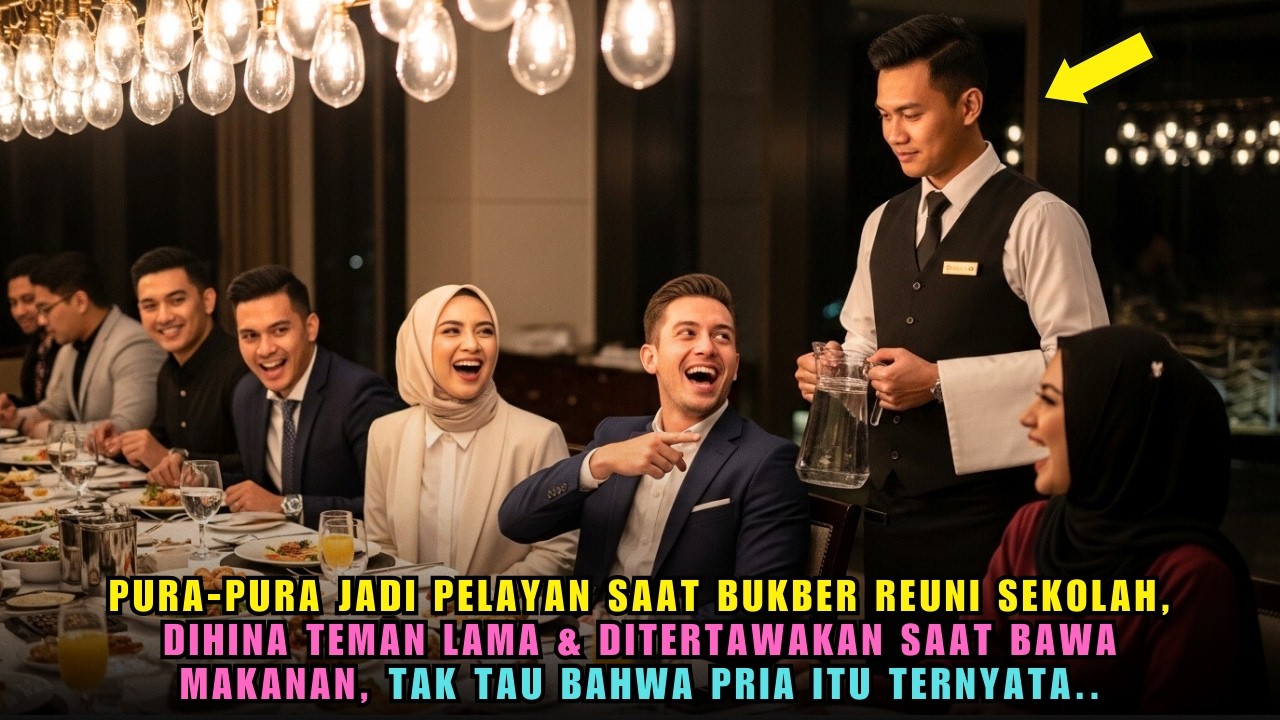 BOS NYAMAR JADI PELAYAN SAAT HADIRI BUKBER REUNI - DIHINA HABIS-HABISAN, BEBERAPA MENIT KEMUDIAN..