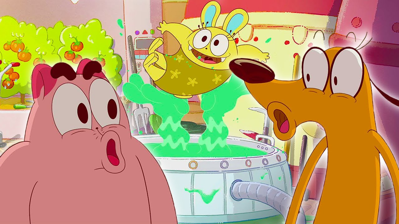 The HOT TUB Challenge!! | Tata & Kuma | Funny Cartoon Kids TV
