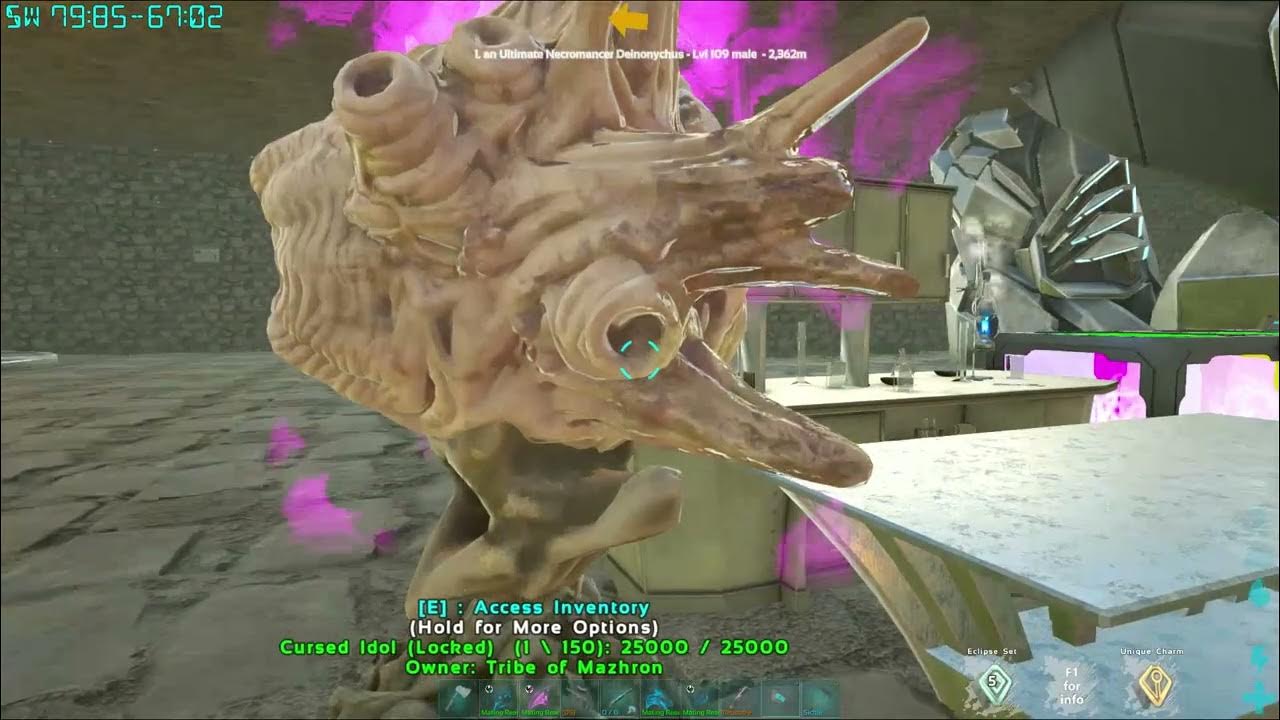 Ark Omega How To Imbue and Curse Armor YouTube