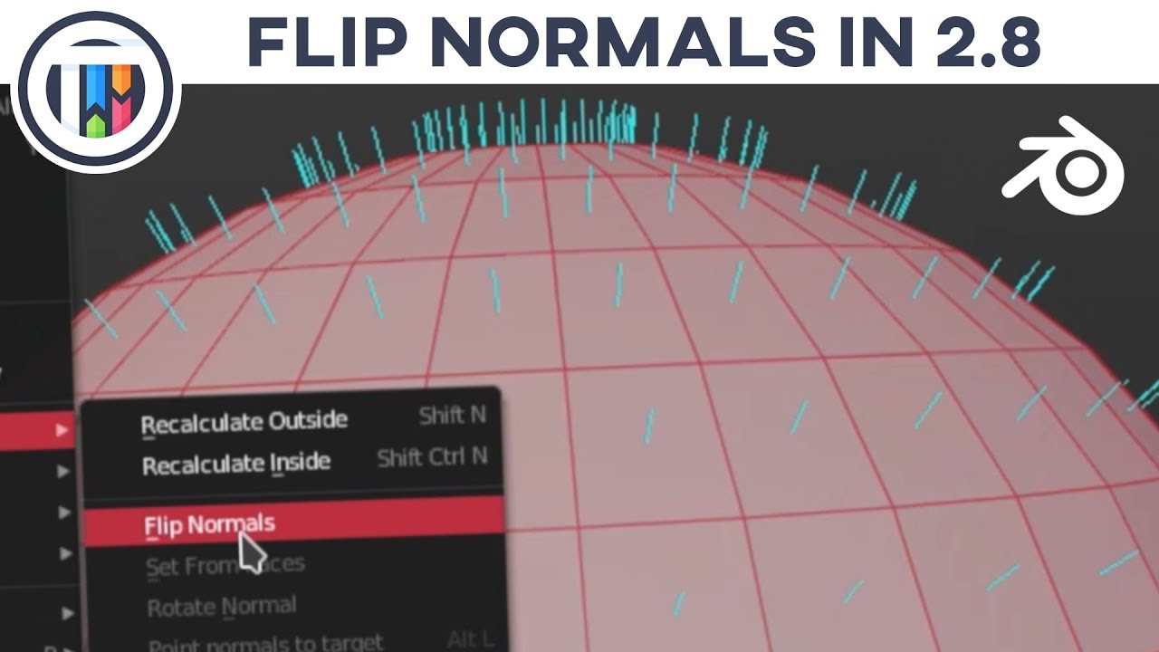 med undtagelse af Integral Rejse Blender 2.8 Eevee Tutorial - How to Flip Normals in Blender 2.8 - YouTube
