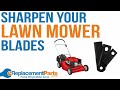 Lawn mower troubleshooting how to sharpen lawn mower blades  ereplacementpartscom