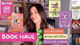 book haul de libros que me hacen tremendamente feliz ‍↔‍♀ | vivan las ferias del libro ‍↕