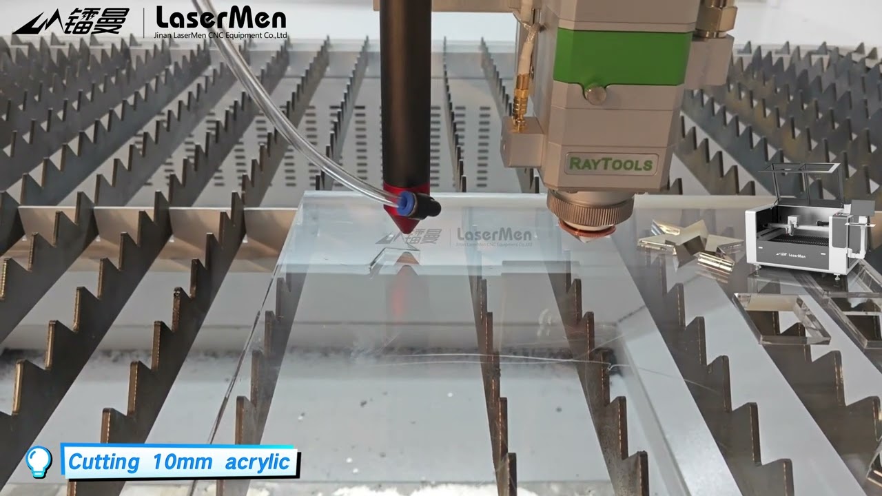 [LaserMen]（2026.1.28）LM-1390FC Dual use fiber co2 laser cutting machine for metal and nonmetal