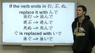 Japanese 101 Genki Flipped Lesson 6 te form