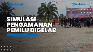 Simulasi Pengamanan Pemilu Digelar, Polda Kaltara Pastikan Personel Bertindak Sesuai SOP screenshot 5