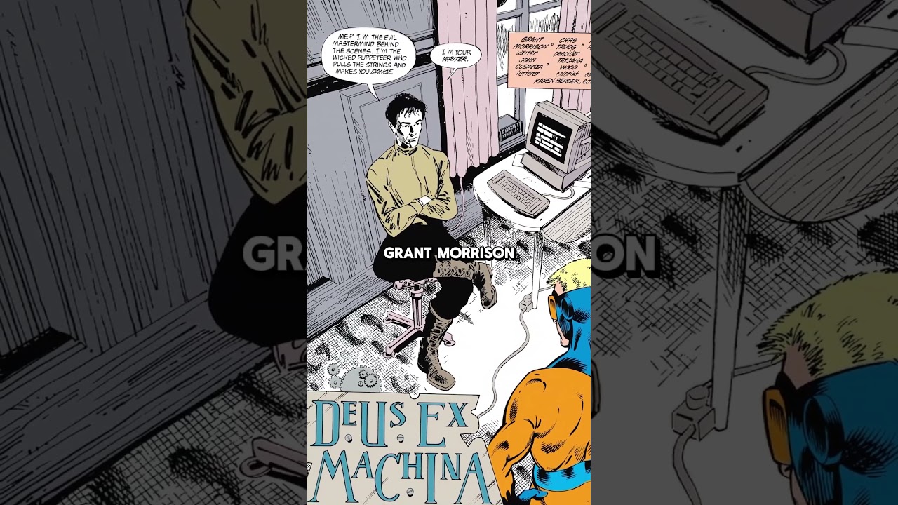 Animal Man Breaks The 4th Wall