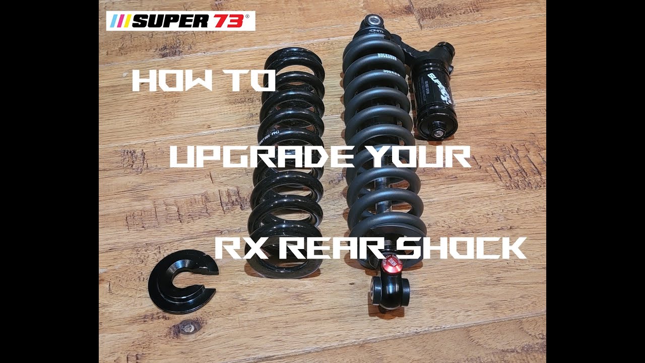 HowTo Super73 RX Shock Upgrade YouTube