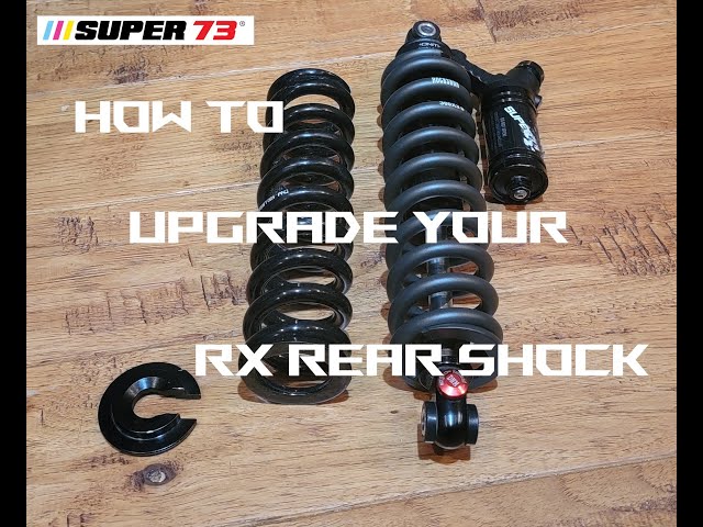 SUPER73 RX リアサスペンション How-To: Super73 RX Shock Upgrade - YouTube