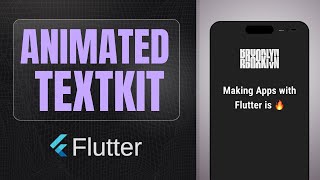 AnimatedText Kit package | Flutter