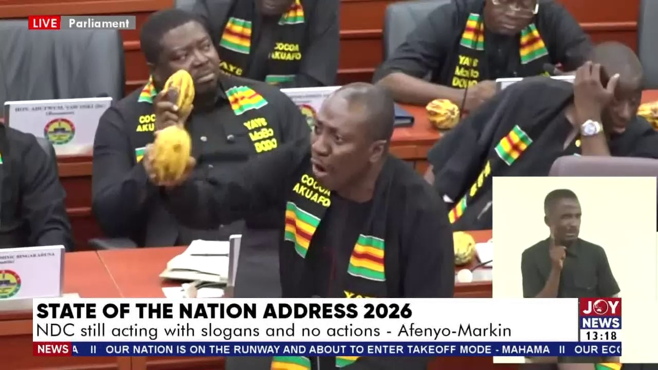 “Give to Bawumia what belongs to Bawumia” – Afenyo-Markin Fires at NDC in SONA 2026 Debate