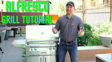 Alfresco Luxury Grill Tutorial- UNBELIEVABLE FEATURES!!