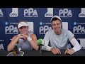 Anna Leigh Waters & Ben Johns Press Conference - Semifinals - Atlanta Slam