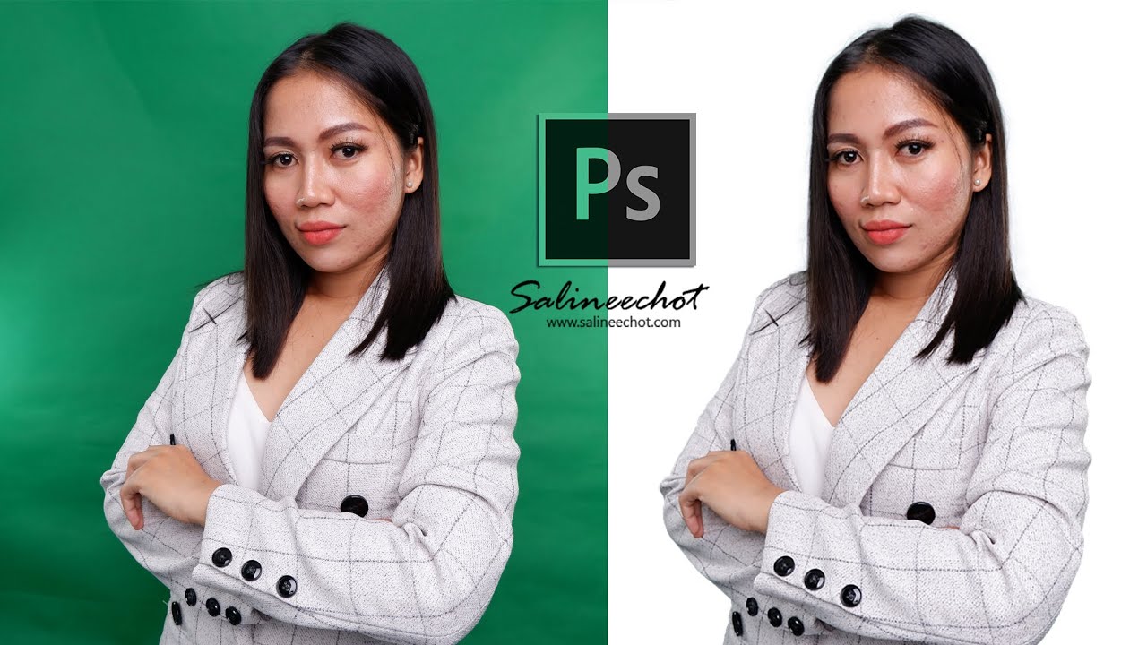 สอนตัดภาพคนเนียนๆ ด้วย Photoshopcc2021