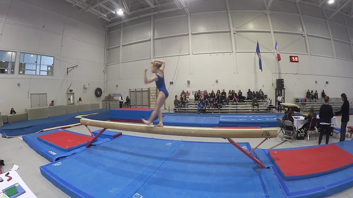 Natasha Zaborski | Level 6 Beam 2016