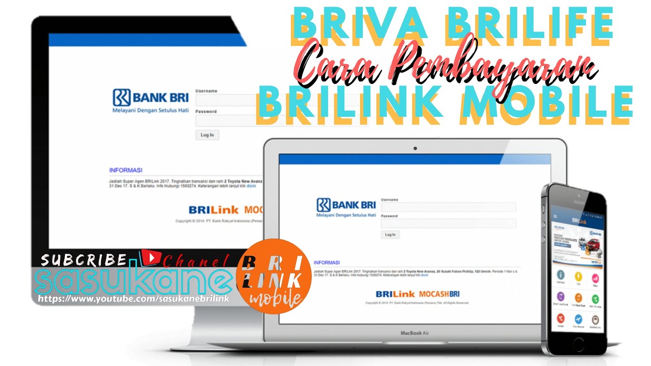 Cara Pembayaran BRIVA Polis BRILife via BRILink Mobile  