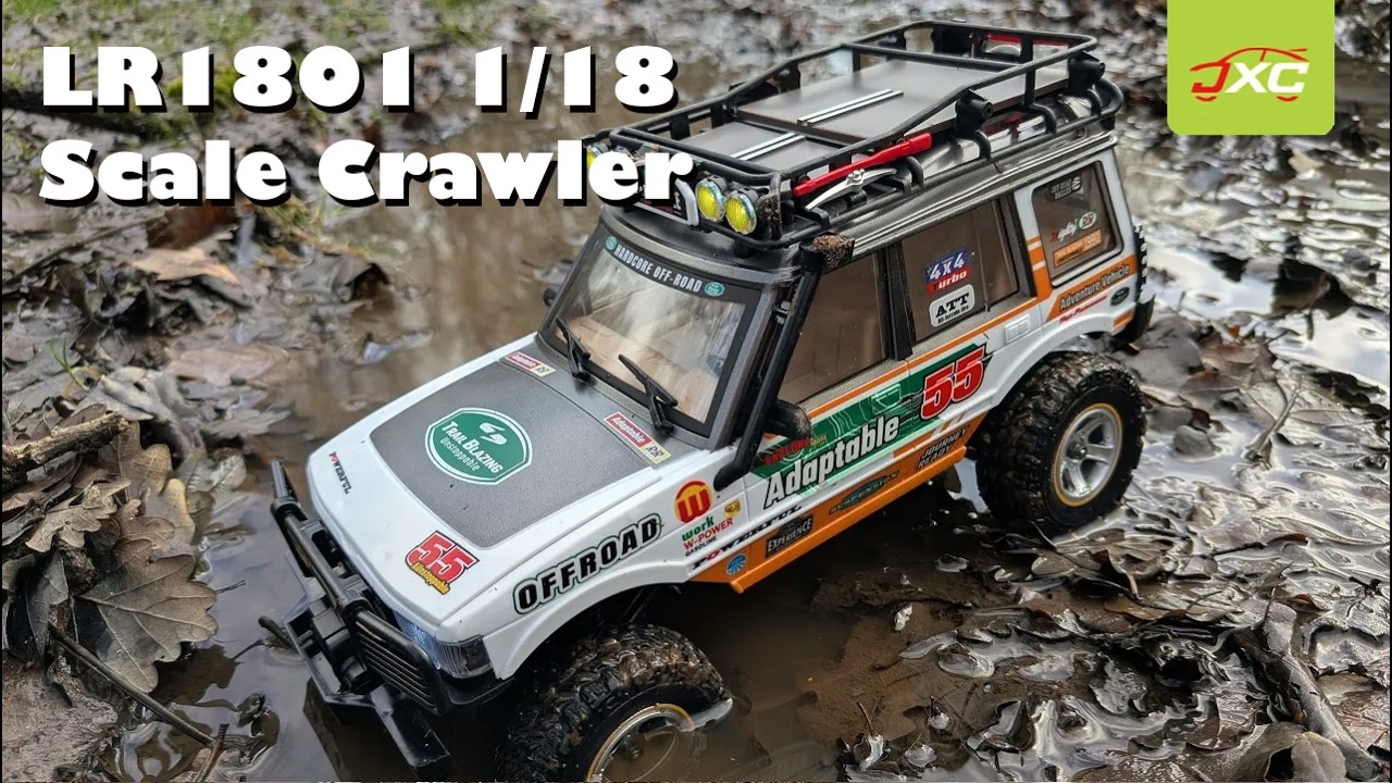 SUPER CHEAP JXC LR1801 1/18 RC Crawler - It Is Actually Pretty
