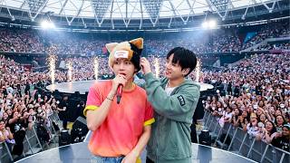 The Exact Moment Taehyung & Jungkook’s Rare London Interaction Left the Whole Stadium in Tears! 😭💜