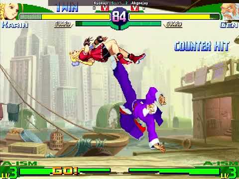 Kyokuji (Karin) VS AKGeejay (Gen/Akuma) [Street Fighter Alpha 3 / Zero 3] [Fightcade] Mar '26