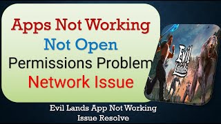 How To Fix Unfortunately, Evil Lands App has stopped | Keeps Crashing Problem in Android | Not Open screenshot 1