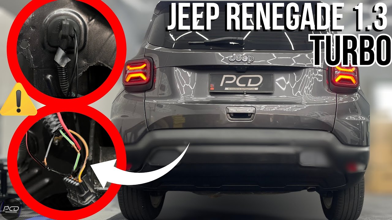 Veja a diferença entre Sensor de ré Homologado e o Original de Fábrica 🫣 - Jeep Renegade 1.3 2024