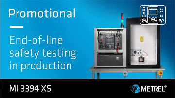 End-of-line safety testing in production | MI 3394 XS | Promotional