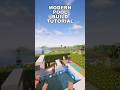 BEST POOL DESIGN IN MINECRAFT