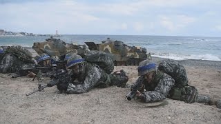 米韓両軍が上陸訓練公開 北朝鮮に進撃能力誇示
