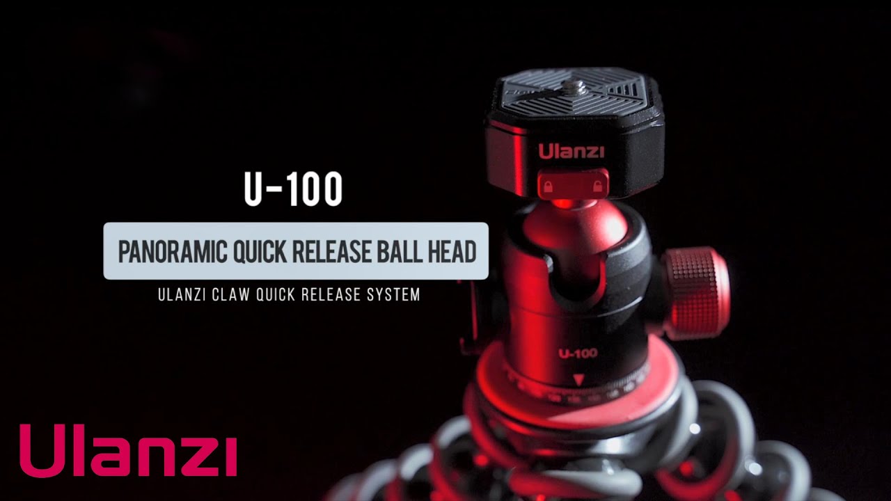 Ulanzi U-70 Metal Cold Shoe Ball Head 2104 B&H Photo Video ULANZI U-100 Ball Head w Claw Super Quick Release Metal 360° Cold Shoe fr Tripod display picture 1
