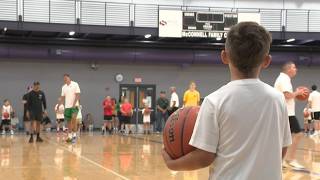 Former Hawkeye Luka Garza returns to Iowa to host basketball camps