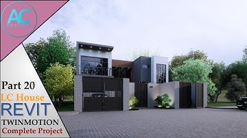 LC House | Part 20 | Complete Step By Step Project | Revit and Twinmotion Tutorial