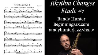 Rhythm Changes Etude 1 -Jazz Saxophone Music
