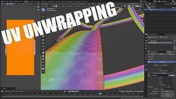 How to UV unwrap roads in Blender easily