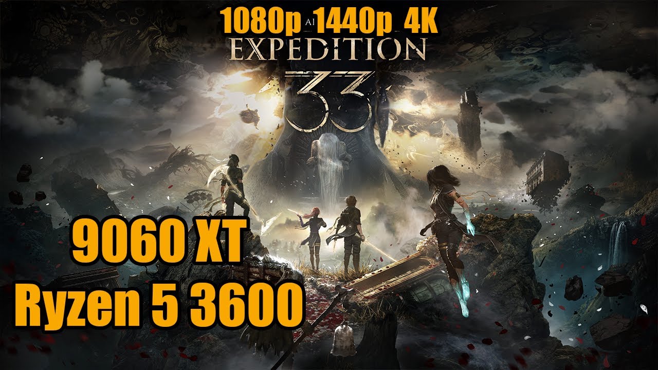 9060 XT 16GB Clair Obscur: Expedition 33 - YouTube
