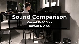 Download Lagu Acoustic VS Digital Sound Comparison: K-500 vs NV-5S | Digitalpiano.com MP3