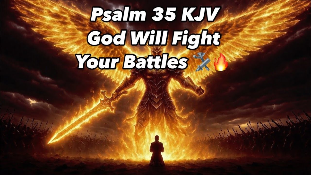 "Psalm 35 | Let God Fight Your Battles | KJV #psalms #bible # ...