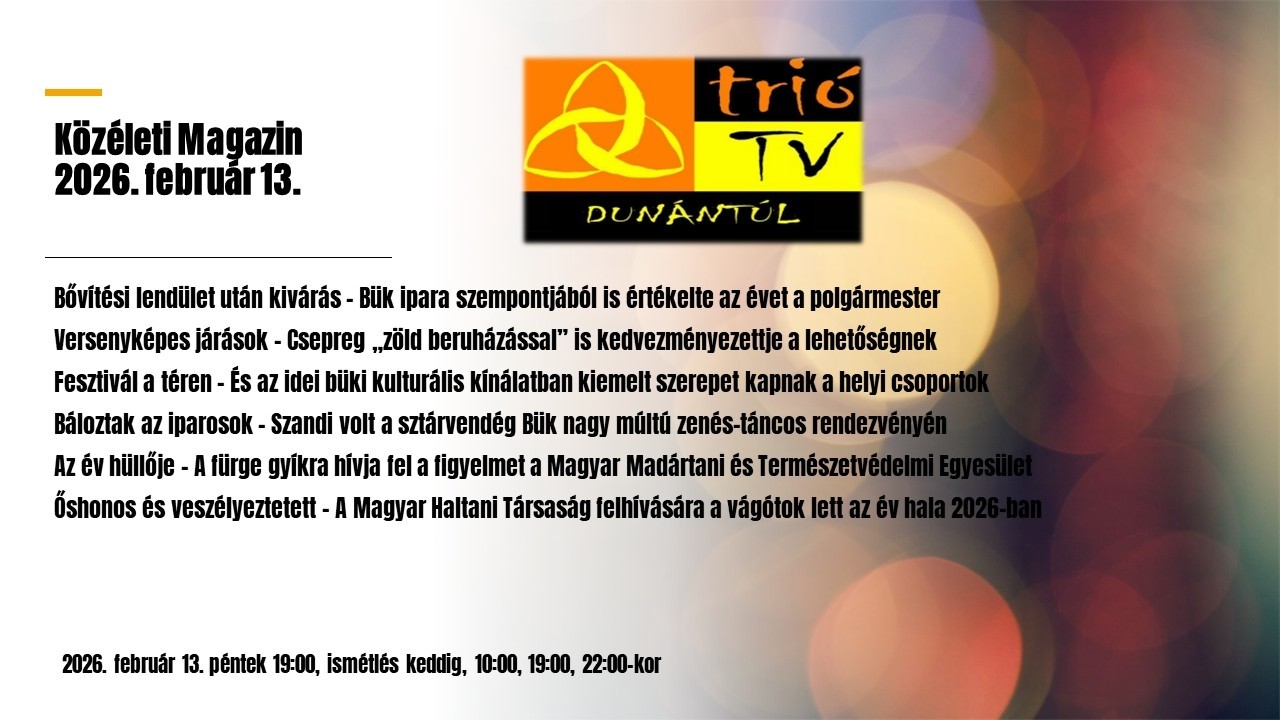 Közéleti Magazin 2026. február 13.