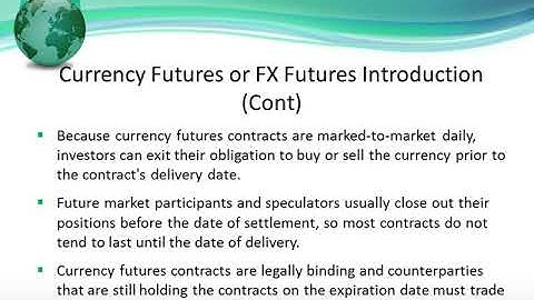 Introduction to Currency Futures or FX Futures and Valuation Guide