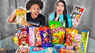 Trying EXOTIC SNACKS From Around The World *CRAZY FLAVORS*