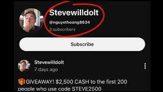 Details I Exposed a Fake SteveWillDoIt Scam Guide