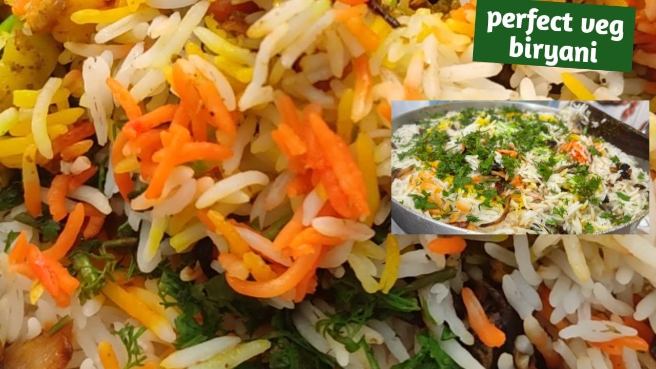 Ghar Wali Veg Biryani- Itni Khusbudar Ki Padosi Bhi Aa Jaye! Perfect Veg Biryani Recipe|| #biryani 