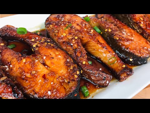 TERIYAKI SALMON STEAK RECIPE