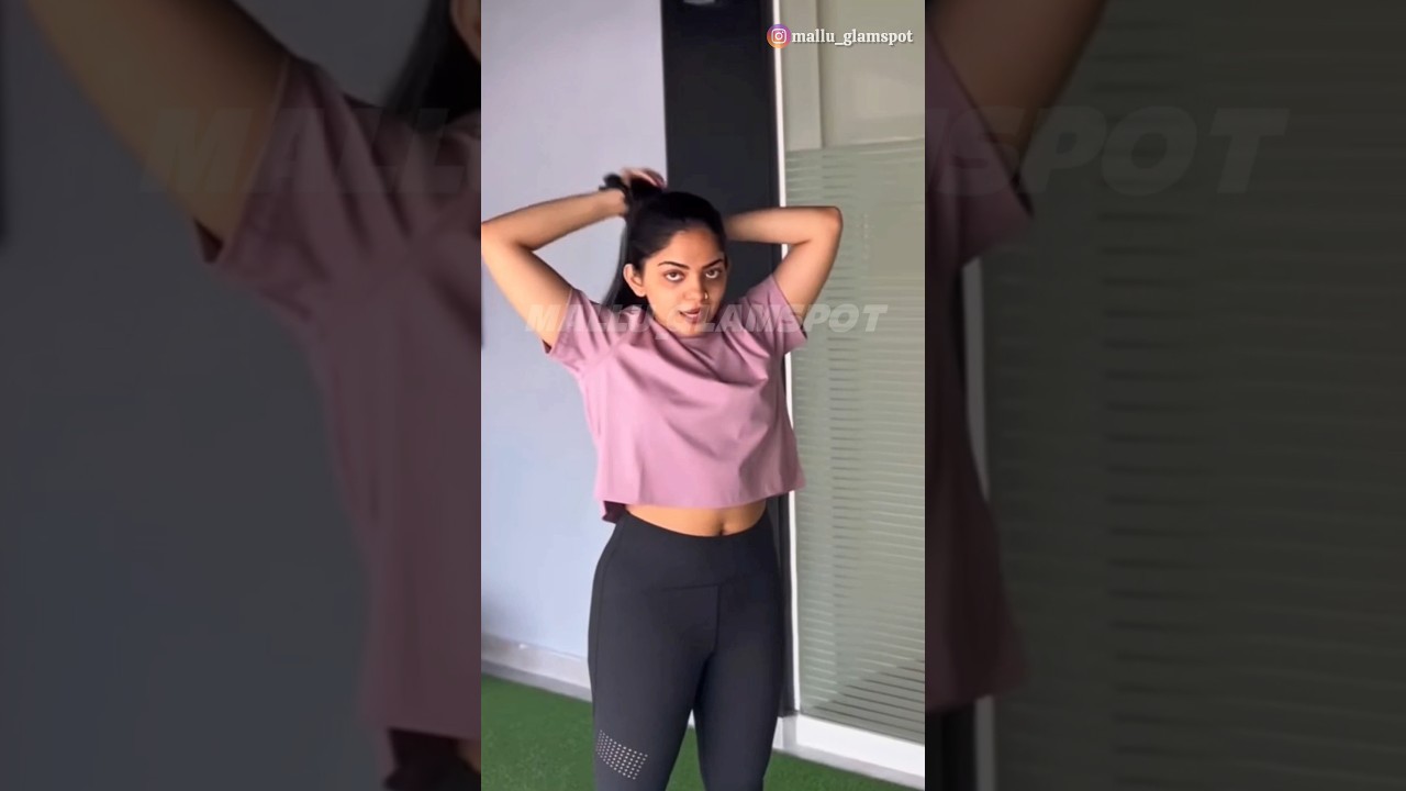 AHANA KRISHNA GYM WORKOUT 🔥 💪