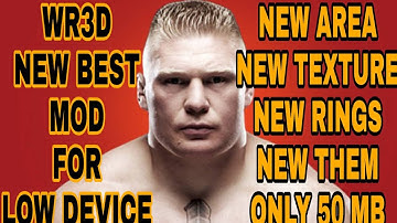 [WR3D 2K19]---BEST MOD FOR LOW DEVICE PHONE DOWNLOAD FAST WITH ALL NEW FEATURES