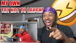 Reacting to My Own TRY NOT TO LAUGH CHALLENGE | Joovier Try Not To Laugh