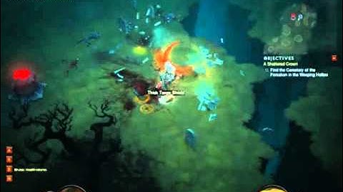 Diablo III - Slow System Physics Demonstration